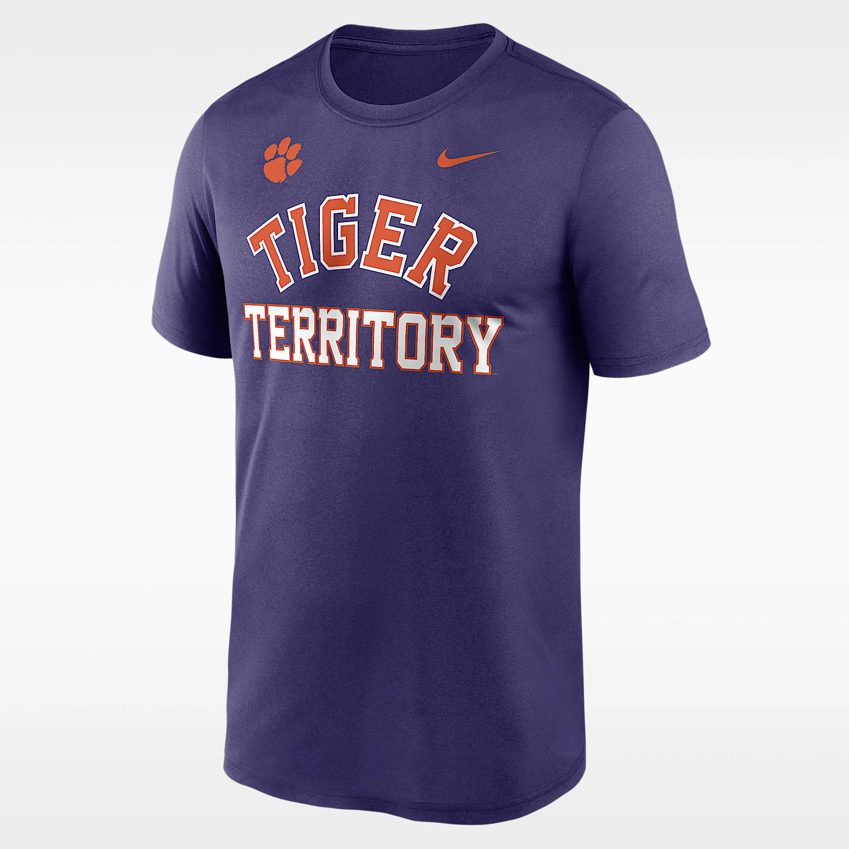 Clemson Primetime Arch Mantra Legend Men's Nike Dri-FIT College T